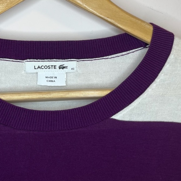 100% Cotton Crew Neck Long Sleeve Sweater - Picture 5 of 6